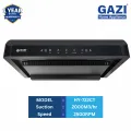 Gazi Smiss HY-722CT | 30.” Kitchen Hood | 2000 m³/hr Suction | 2500 RPM |Copper Motor | Auto Clean | Hand Motion Sensor & Touch Switch. 