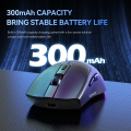 LEAVEN X3 2.4G Bluetooth Dual-Mode Receiver Optical Mouse Wireless Gaming Mouse.