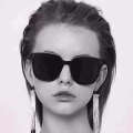 2023 New Internet Celebrity Same Style Small Three Point Korean Version Male Large Frame Sunglasses Female. 