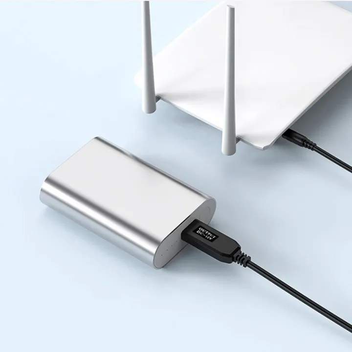 WiFi%20to%20Powerbank%20Cable%20Connector%20DC%205V%20to%2012V%20USB%20Cable%20Boost%20Converter%20Step-up%20Cord%20for%20Wifi%20Router%20Modem%20Fan%20Speaker%20-%20Image%207