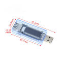 USB 3 in 1 Tester Voltage Current Detector Mobile Power Voltage Current Meter USB Charger Doctor Single Output. 