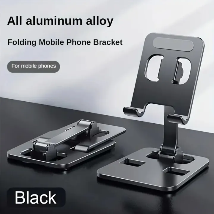 Universal%20All%20Aluminum%20Alloy%20Mobile%20Stand%20Foldable%20&%20Rotatable%20Metal%20Phone%20Holder%20Tablet%20Stand%20For%20Tablet,%20Smartphone%20&%20iPad%20-%20Black%20-%20Image%202