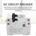 DC Circuit Breaker 2P 250V Low-voltage Miniature for Solar Panels Grid System. 