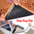 Stiup 8pcs 130*25*2mm Reusable Rug Gripper Anti-Slip Tape Carpet Mat Grip Wooden Floor Rug Underlay Protection For Ceramic,Hardwood,Floors,Tile,Mats,.
