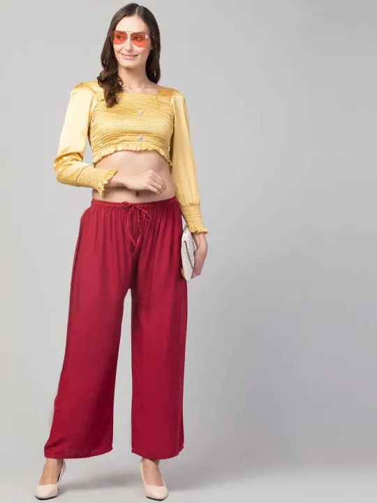 Women%20Plazzo%20Pants%20Summer%20Loose%20Casual%20Wear%20Plazo%20-%20Image%206