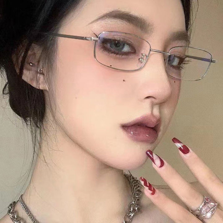 Classic%20Rectangular%20Small%20Frame%20Glasses%20Ultra%20Light%20Blue%20Light%20Blocking%20Eyewear%20-%20Image%206