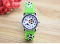 【Daily Necessities For Anyone Store】New Cartoon fashion silicone football kids Watch Girls Boys Students Quartz Wristwatches kol saati clock.