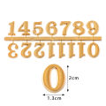 1 Set Restore Replacement Gadget Digital Quartz Clock Parts Clock Numerals Accessories Arabic Number Roman Numerals. 