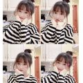 Hair Band Air Bangs Girls Korean Style Instafamous Hairband Bangs Integrated Hair Fixer Invisible Eyebrow Bangs Head Weft Wig.