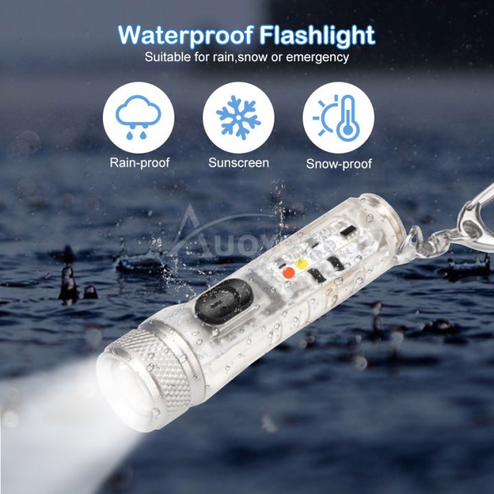 Auoyo%20Mini%20light%20Keychain%20Torch%20with%20Buckle%20USB%20Rechargeable%20LED%20Li-ght%20Waterproof%20Pocket%20Lig-ht%20EDC%20for%20Outdoor%20-%20Image%205