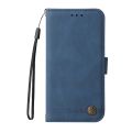 Skin Feel Life Tree Metal Button Horizontal Flip Leather Case with Holder & Card Slot & Wallet & Photo Frame & Strap For iPhone 6 Plus / 6s Plus. 