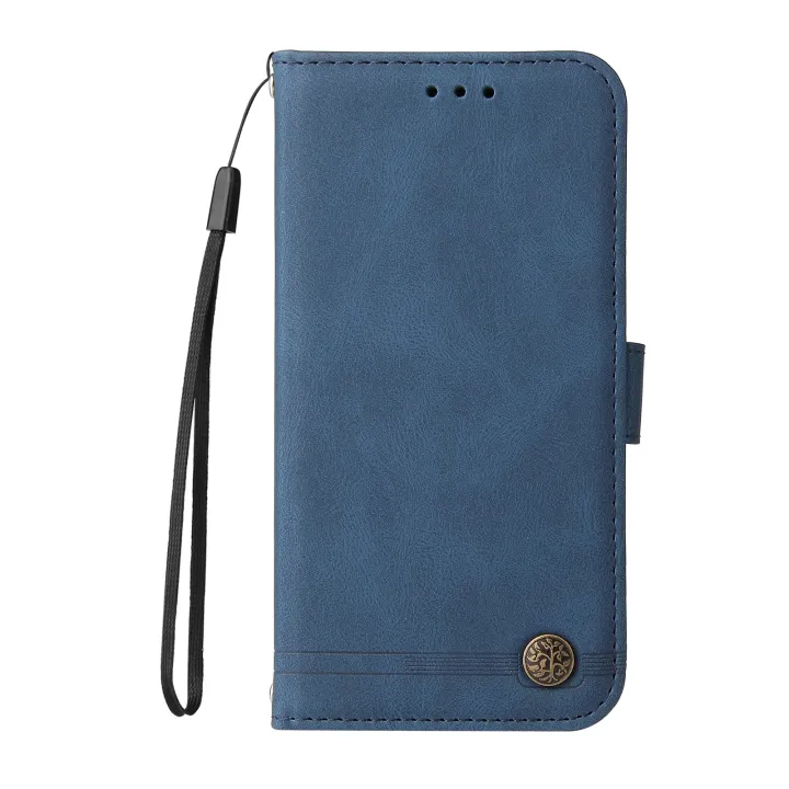 Skin%20Feel%20Life%20Tree%20Metal%20Button%20Horizontal%20Flip%20Leather%20Case%20with%20Holder%20&%20Card%20Slot%20&%20Wallet%20&%20Photo%20Frame%20&%20Strap%20For%20iPhone%206%20Plus%20/%206s%20Plus%20-%20Image%202