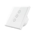 SMATRUL - WiFi Fan Ceiling Touch Switch - Timer Control Regulator Switch - 110 220V - work for Alexa/Google Home.