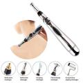 JvGood Therapy Pen Meridian Energy Heal Electronic Acupuncture Massage Pain Relief Pens Acupuncture Pen Electric Acupressure Therapy Pressure Point Healing Pen for Personal Health Beauty. 
