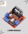 Red Color L298N L-298N 298N Motor Driver Dual Channel H-Bridge Motor Driver Control Module For Electronics Circuitry & Parts Arduino Raspberry Pi Smart Robot Car Projects  - Solar Panel. 