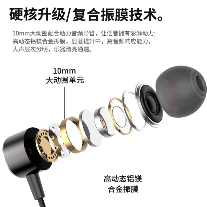 Metal%20in-ear%20headphones:%203%20meters%20long%20wired%20earbuds,%20anchor%20monitors,%20headphones,%20live%20broadcast,%20Type-C%20headset,%20heavy%20bass%20-%20Image%204