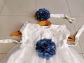 Baby Girls Fashion Sleeveless Flower Party Dress Newborn 0-7 YEARS. 