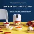 Mini USB Charging Electric Garlic Chopper Grinder.