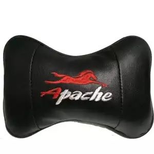 PVC Leather Bike Pillow - TVS Apache Motorbike Pillow