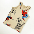 Baby Boys Cute Summer Spider Man Printed Cotton Tank Top From Levin. 