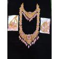 Wedding/Party Necklace Earring Tikli Indian Full Set tas. 