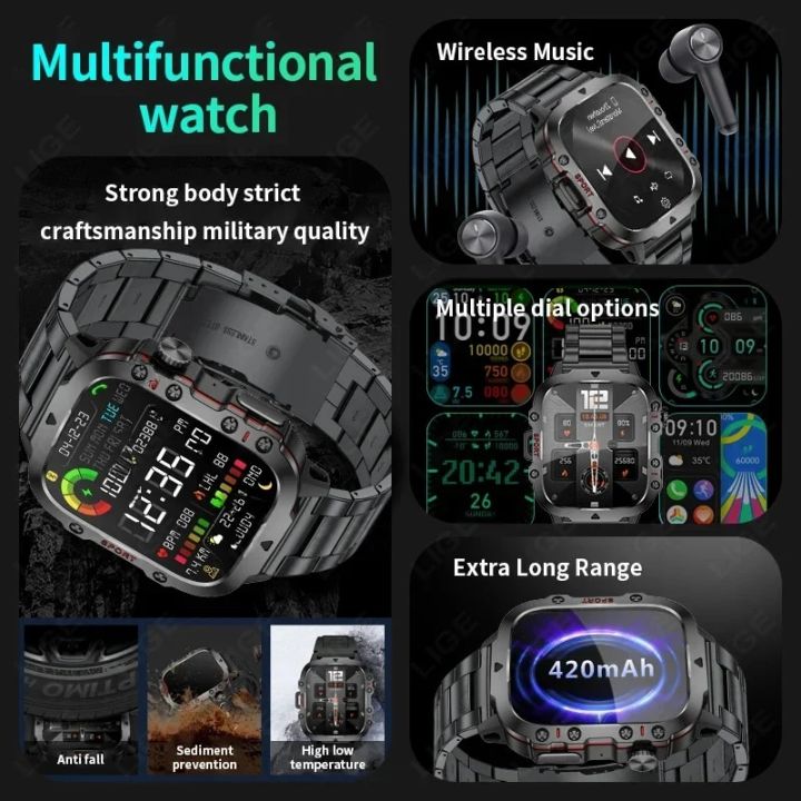 2024%20Rugged%20Military%20Smart%20Watch%20Men%20Outdoor%20Watches%20lP68%20Waterproof%202.01%20Al%20Voice%20Bluetooth%20Call%20Smartwatch%20For%20Android%20lOS%20-%20Image%202