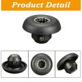 1 Set of Plastic Black Blender Drive Socket for Vitamix with Wrench. 