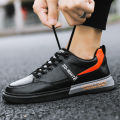 IELGY men's board shoes Korean leather small white shoes casual shoes men's all-match men's shoes. 