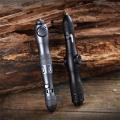 Multi-function Spinner Self Defense Tactical Pen Flashlight Emergency Glass Breaker Outdoor Survival EDC Tools Drop Ship.
