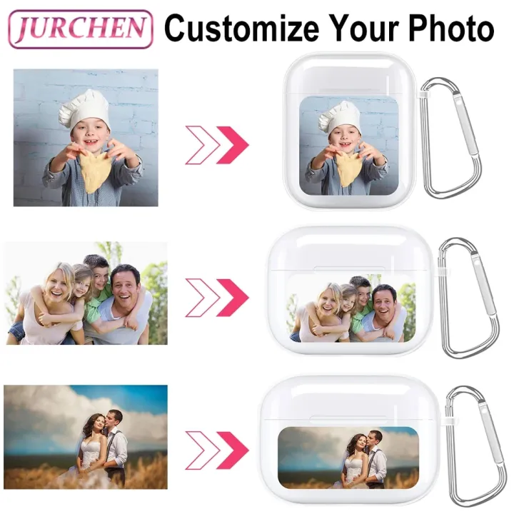 Custom Earphone Case For Apple AirPods Pro 2nd Customized Cover For airpods Air Pods 1 2 3 Photo Name Logo Silicone Transparent Sarcasmsm