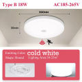 Led Ceiling Lights with Motion Sensor 12W 18W Smart PIR Motion Sensor Ceiling Lamps for indoor LIghting Stair Corridor. 
