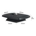 TWEXQNY 2X Dslr Camera Adapter Mount Camera Tripod Head Quick Release Plate Camera Base Plate for Three-Dimensional Tripod Head.