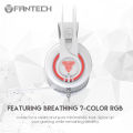 FANTECH CHIEF II HG20 Wired Headset Gamer PC 3.5mm PS4 Headsets White LED Earphones with Microphone for PS4 PC Headphone Gamer White. 