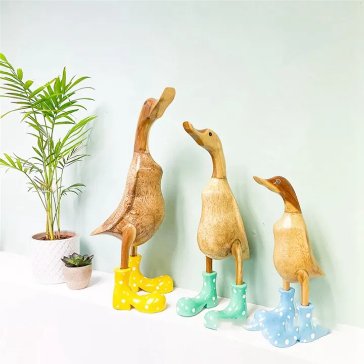 Resin%20Duck%20Statue%20Garden%20Sculpture%20Cute%20Cartoon%20Ducks%20Wearing%20Spotted%20Wellies%20Boot%20Good%20Luck%20Figurine%20Easy%20to%20Use%20Blue-S%20-%20Image%207