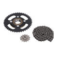 41T Rear Sprocket, Steel 420 Chain Sprocket Kit Anti Deformation Stable Power Transmission Perfect Fitting for Replacement for ATV. 
