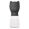 480 ML rtable Pet Water Bottle For s French Bull Pug Travel Puppy  Drinking Bowl Outdoor Pet Water Dispenser Feeder - Black - 480 ML. 