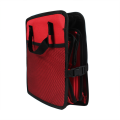 NAMUNY Car Trunk Storage Multifunction Collapsible Folding Mesh Insulation Storage Box Storage Stowing Tidying Box Red.