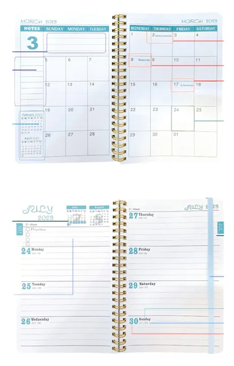2023%20Agenda%20Planner%20Organizer%20Korean%20Kawaii%20Weekly%20Monthly%20Yearly%20Diary%20Journals%20Notebook%20Flower%20Stationery%20Note%20Book%20Gifts%20-%20Image%206