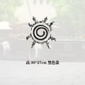 【HOT SALE】 Akatsuki Cloud From Naruto Manga PVC Decal Uchiha Family Coat of Bumper Sticker for Car Truck Windows. 