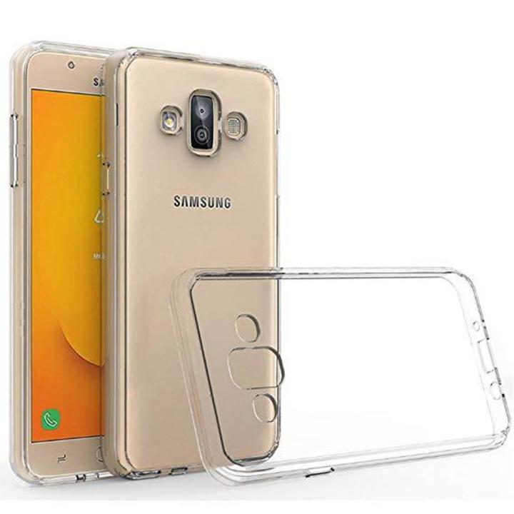 Back Case For Samsung Galaxy J7 Duo Transparent Cover Tpu Back Case  Camera Phone Back Cover (Back Case Cover For Smartphone)
