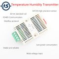 【Mary DAI Store】Temperature Humidity Transmitter RS485 SHT20 Sensor Modbus RTU Acquisition Module Transducer High Precision. 