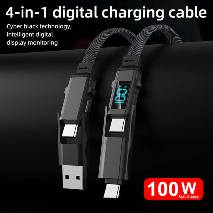 4%20in%201%20USB%20Fast%20Charging%20Type-C%20100W%20(65W+27W)%20Charging%20Cable%20%20with%20%20Digital%20Display%20-%20Image%205