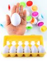 Shape Matching Easter EggsToy for Kids Baby Learning Educational Toy Montessori Smart Eggs Games Sorters Toys For Children Gifts. 