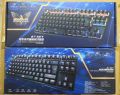 87 keys e-sports gaming luminous keyboard USB wired blue axis Internet café gaming keyboard K28 mechanical keyboard. 