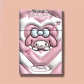 Sanrio Kuromi Anime Kawaii Hello Kitty My Melody Cinnamoroll Plastic Cute Cigarette Case Card Storage Box Festive Gift. 