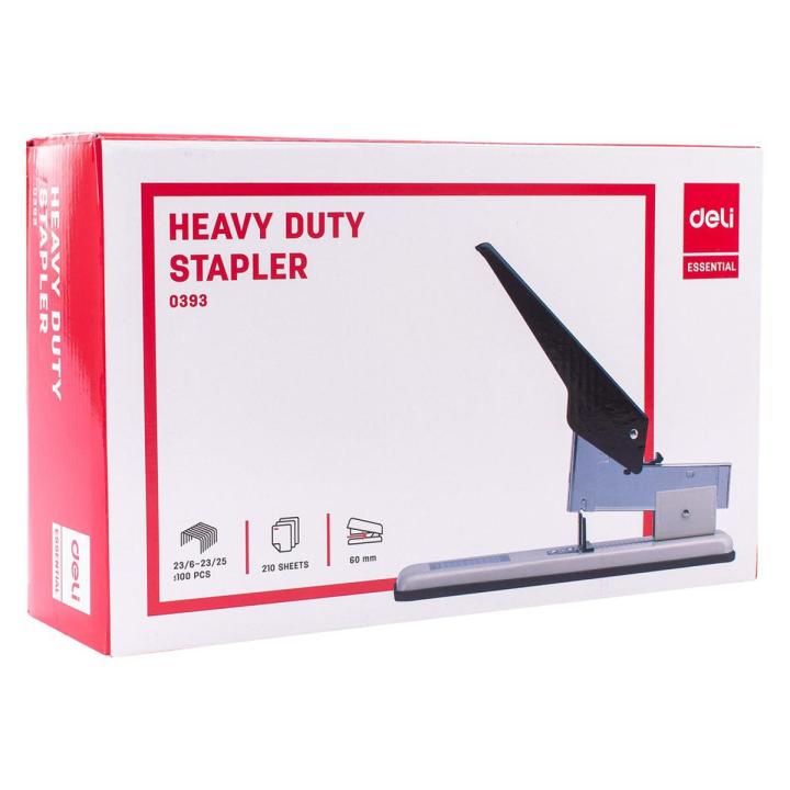 DELI E0393 HEAVY-DUTY STAPLER 210 SHEETS | Daraz.com.bd