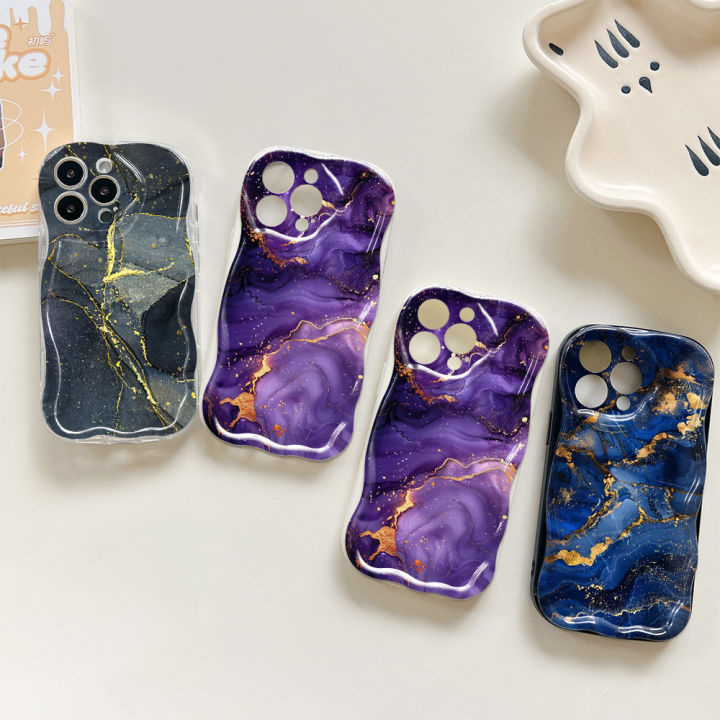 Jizetin%20for%20Vivo%20V25%205G%20V25E%20Back%20Cover%20Gilded%20Marble%20Cream%20Wavy%20Edge%20Soft%20Silicone%20Phone%20Case%20-%20Image%203