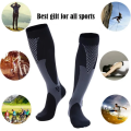 1 Pair Professional Compression Socks for Men & Women - Socks for Running Sports, Medical Nursing, 20-30mmhg for Flight, Travel Pregnancy, Edema, Diabetes, Varicose, Veins, Athletic.