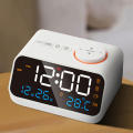 Snooze LED Digital Alarm Clock Clock Temperature  Calendar Calendar FM  Temperature FM  for LED Digital Alarm Clock  Calendar Temperature FM  Bedside Snooze Clock. 