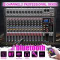 CT-120S Channel USB Mixing Console bluetooth Live Studio Audio Mixer Amplifier Mixing Console 20Hz-30KHz For DJ Stage Music Appreciation. 